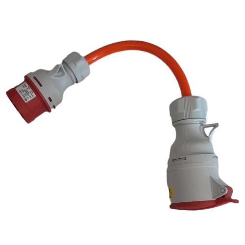 Adaptateur 16A 32A 400V 5×2,5mm² 0.5m