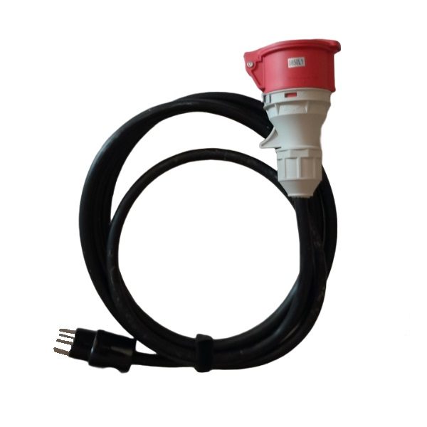 Adaptateur 16A 400V 5×2,5mm² T15-CEE16/5 2m