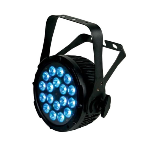 Projecteur HQ Power 18x3W RVB intérieur