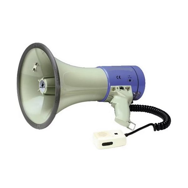 Mégaphone 25W avec microphone déporté