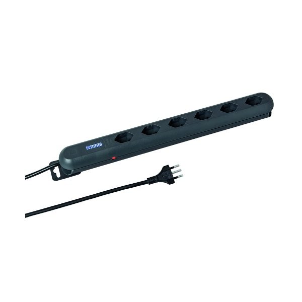 Multiprise 230V 6x T13 horizontales