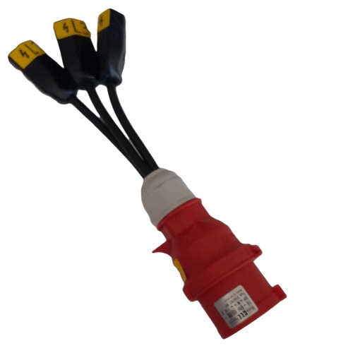 Splitter de phase CEE16/5 16A 3x230V 3×1,5mm²